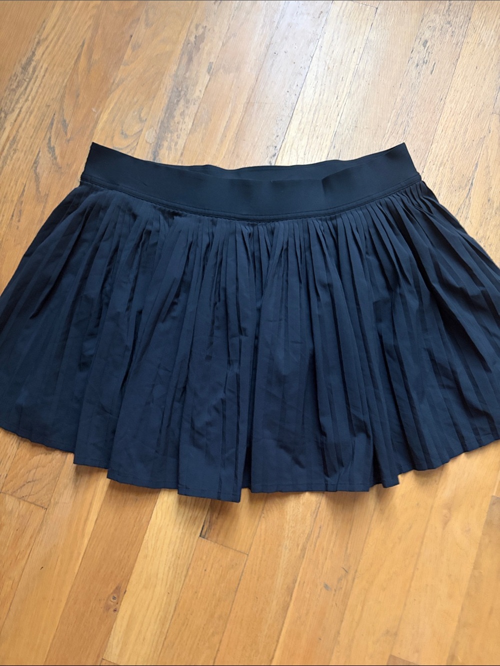 lululemon athletica Black Pleated Mini Skirt